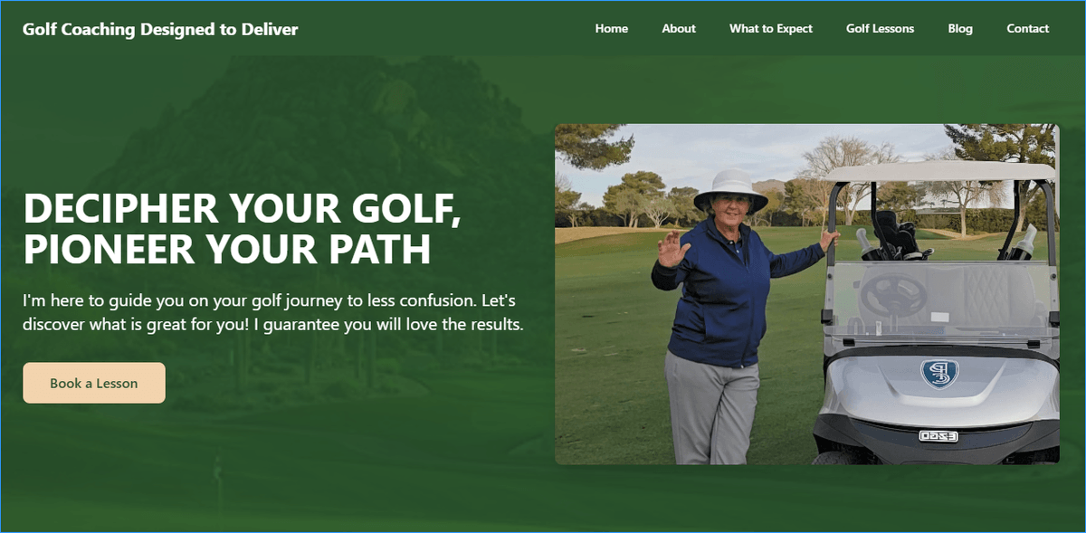 Karen Davies Golf Coaching